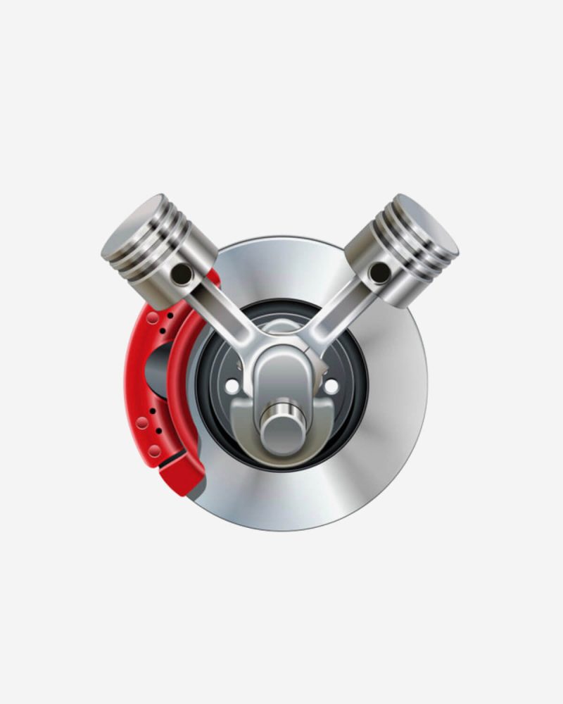 Piston and Brake Disc